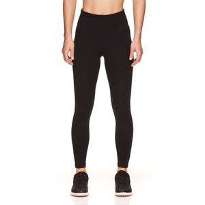 Reebok Women's Everyday Highrise 7/8 Legging with 25" Inseam / Side Pockets XXXL